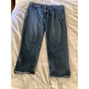 Madewell Jeans Mens 40 x 32 Relaxed Taper Fit Blue Denim